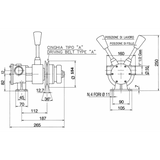 Ancor Pompa Autoadescante Pm40F con Frizione 2010 girante raffreddamento motore