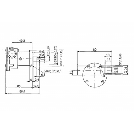 Ancor Pompa Autoadescante St114 2022 girante raffreddamento motore