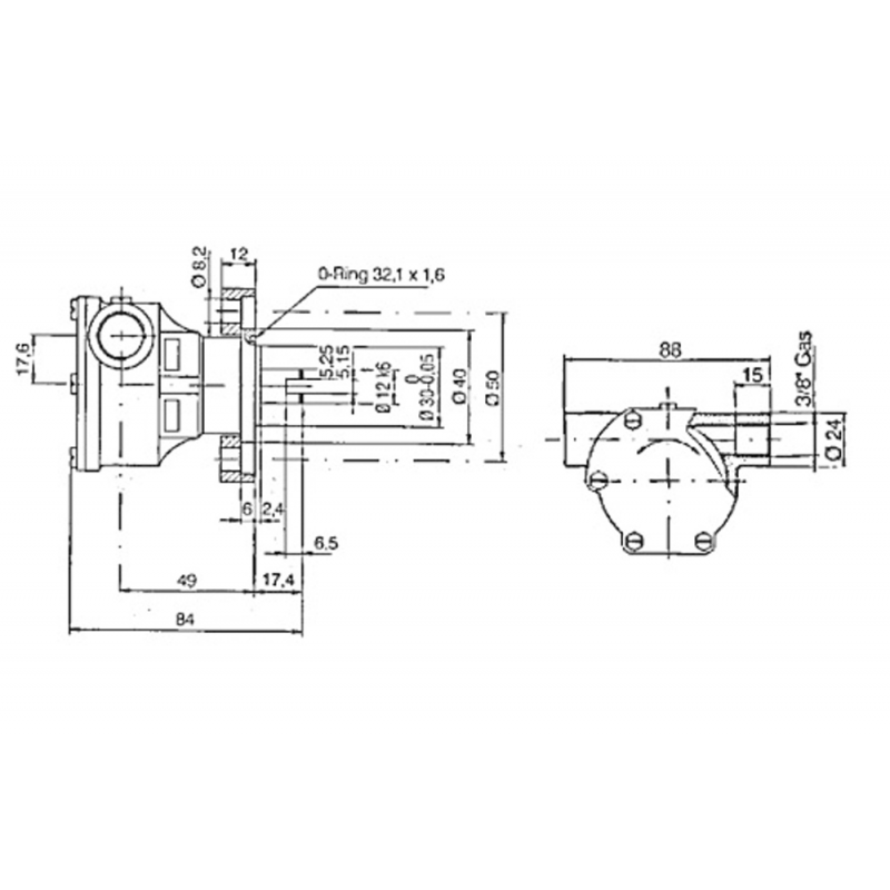 Still Self-Insuffling Pump St135 2023 engine cooling runwheel