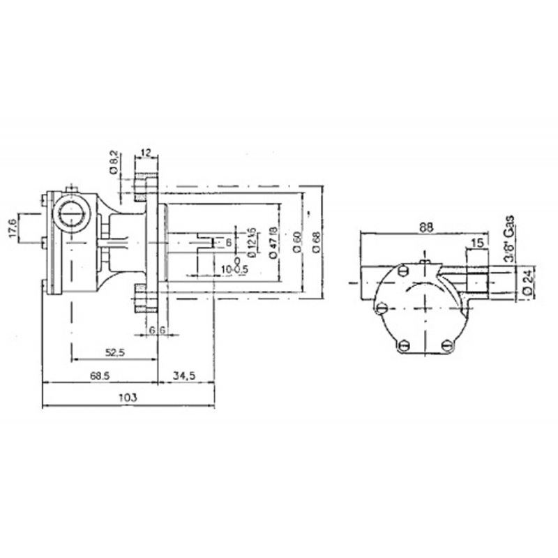 Still Self-Sauging Pump St137 2025 Motorkühlungslaufrad