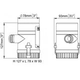Marco Pompa Up 1000 12 Volt 160 120 12