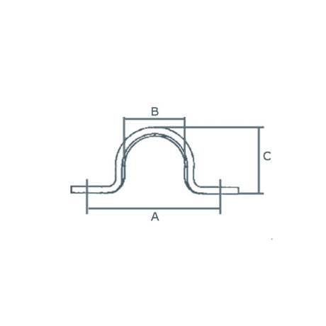 FNI Edelstahlbrücke mm 32X16H 60104