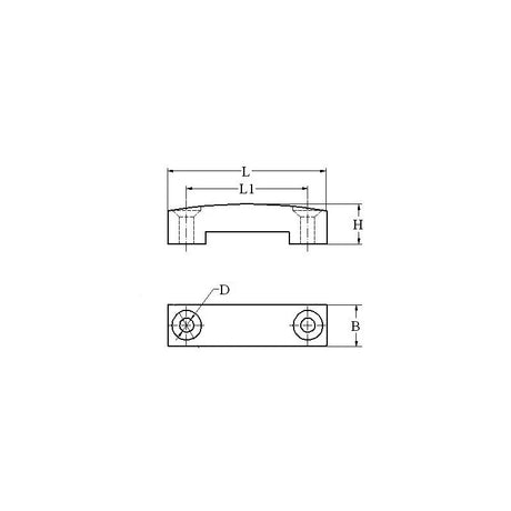 FNI Ponticello Inox 316 mm 25 S1102-A-25