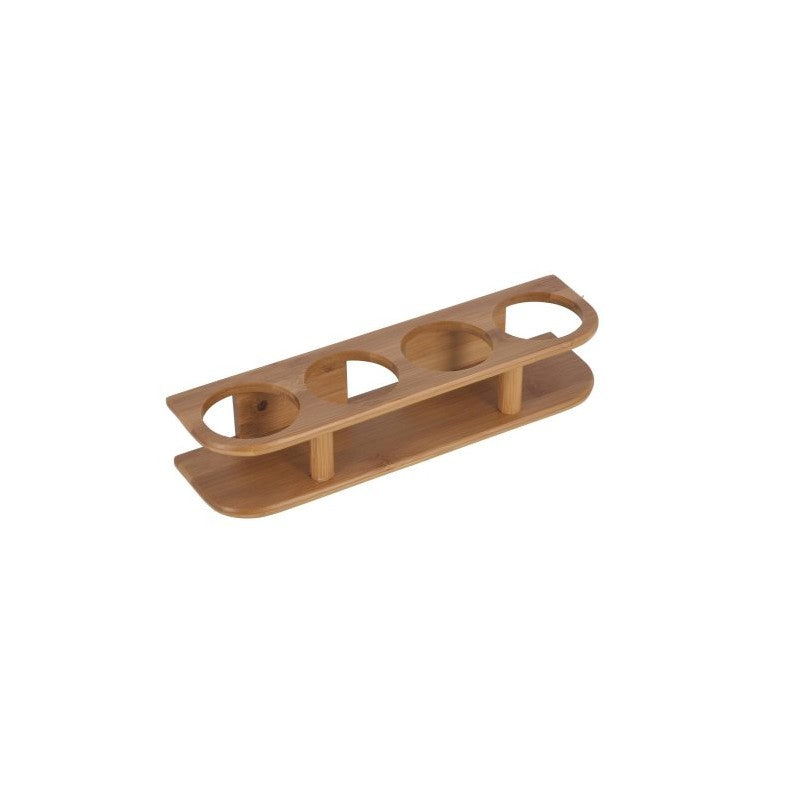 Plastimo Porta 4 Bicchieri In Bamboo 5998704
