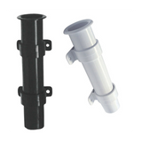 Nuevo soporte de pared para barra de nailon negro Rade 44502