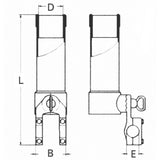 FNI Portacanna Inox 316 S1287-A0001