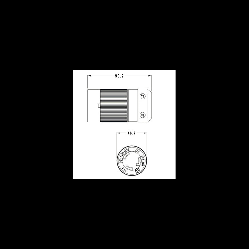 Marinco Presa 16 Ampere 66757J