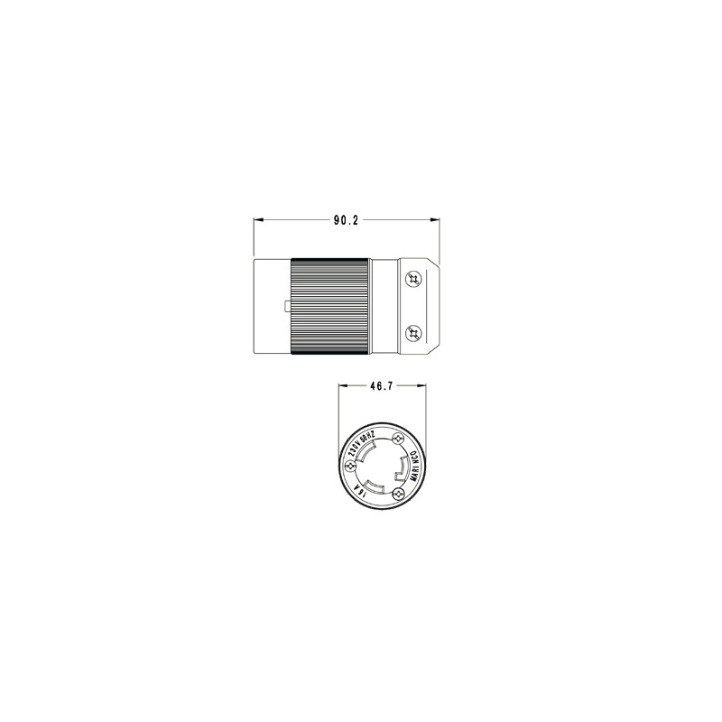 Marinco Presa 16 Ampere 66757J