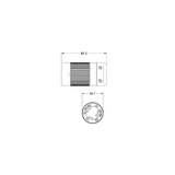 Marinco Presa 16 Ampere 66757J