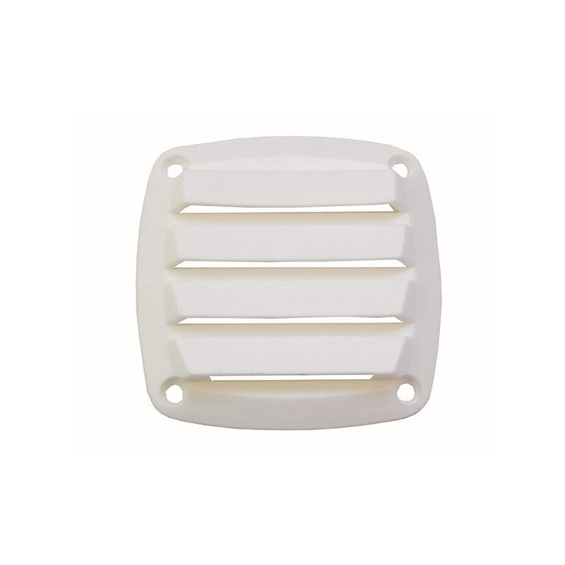 AAA Lufteinlass aus weißem Nylon, 85 x 85 mm, 13534-WH