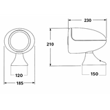Proyector LED Matromarine Nautica 7000001112