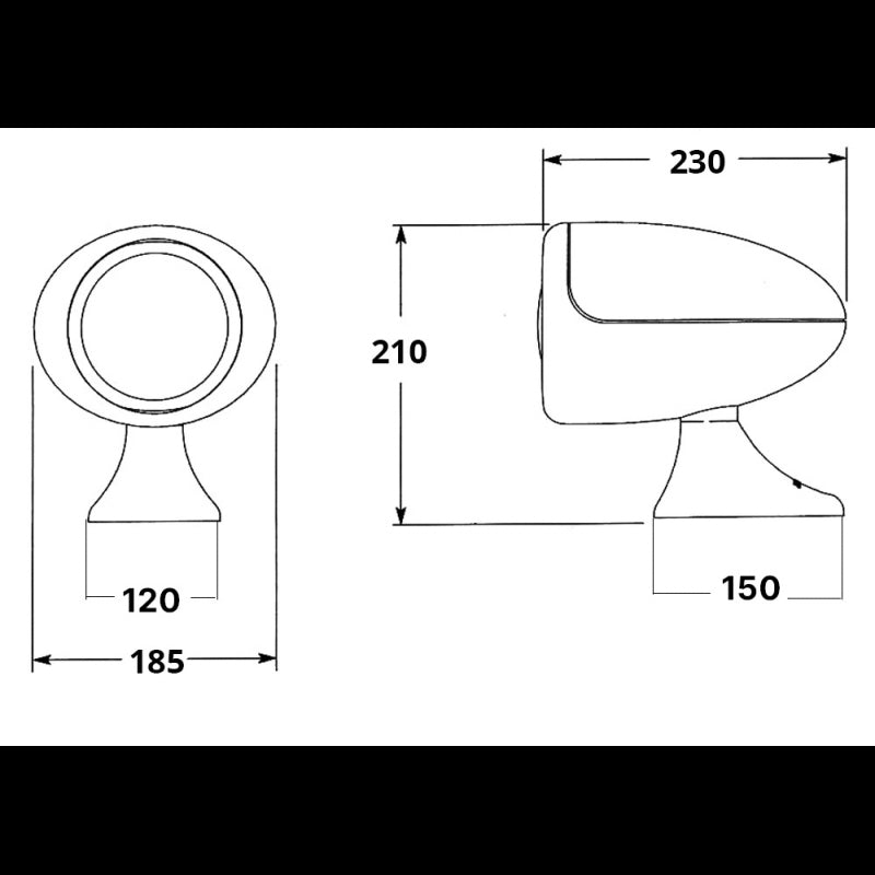 Matromarine Nautica LED-Projektor 7000001112
