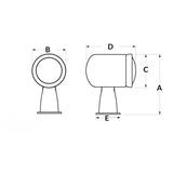 Matromarine Nautica Proiettore In Abs 7200000012