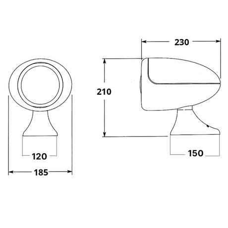 Proyector LED Matromarine Nautica 7000001112