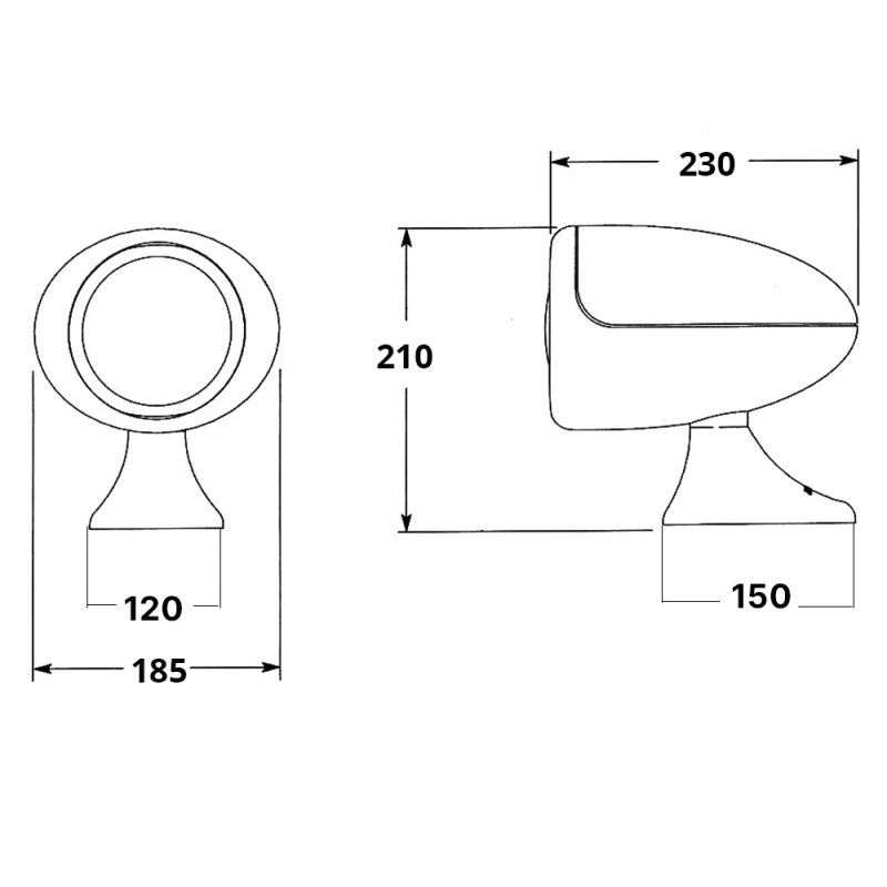 Matromarine Nautica Proiettore a Led 7000001112