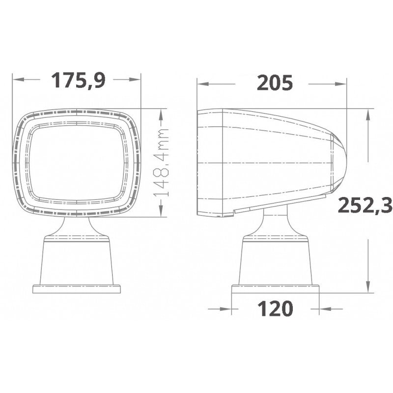 AAA LED-Projektor 01662-WH