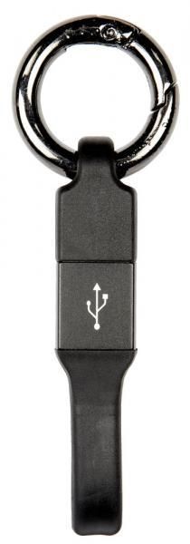 Cable de carga y sincronización Lightning y micro USB de 1 m con llavero