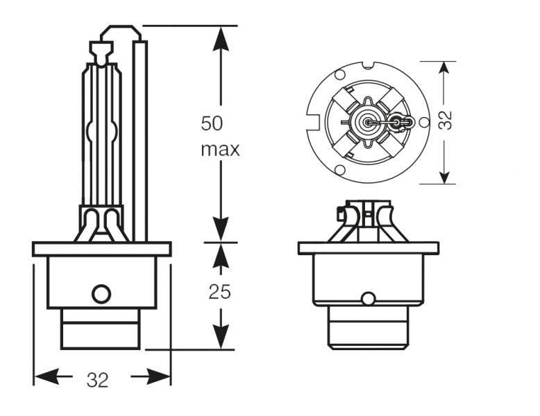 Ring Lampadina Xenon HID D4S