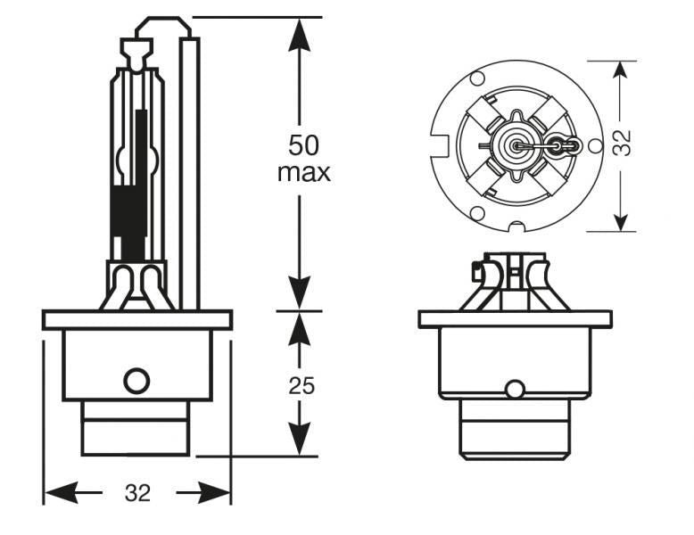 Ring Lampadina Xenon HID D4R