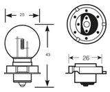 Ring Lampadina 6V 15W S3
