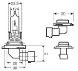 Ring Lampadina 12V 60W HB3