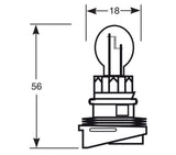 Bombilla de anillo Philips HiPer Vision 12 V 24 W HP24W