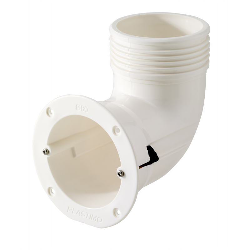 Plastimo Raccordo Curvo Ez Air mm 80 67910