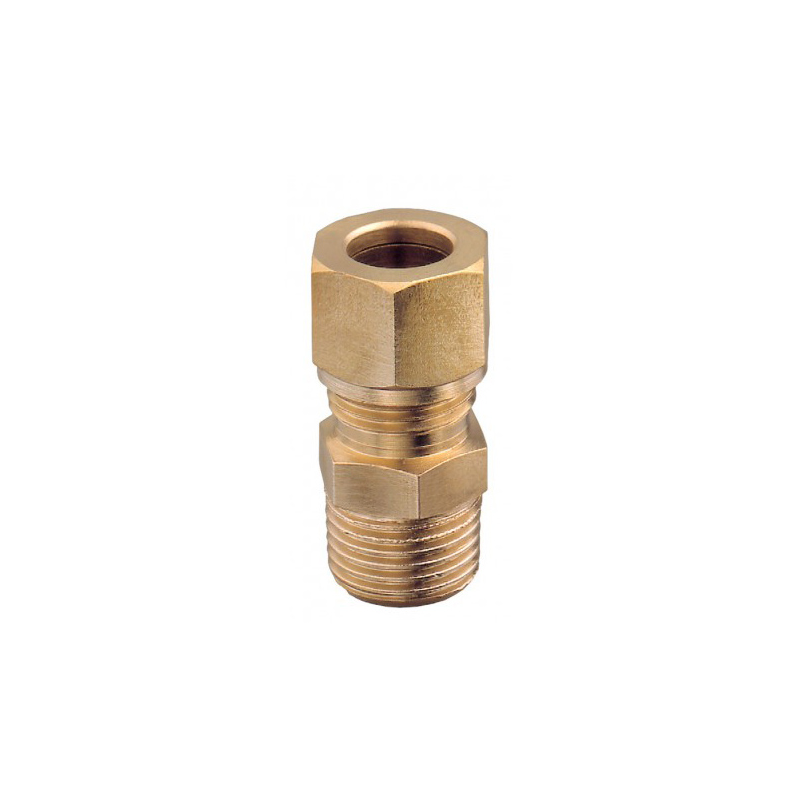 Guidi Raccordo Dritto Maschio 1/4 Pollice X8 1050.1/4X8