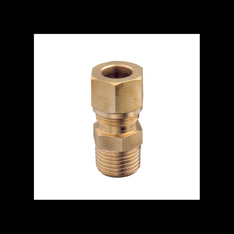 Guidi Raccordo Dritto Maschio 1/4 Pollice X8 1050.1/4X8