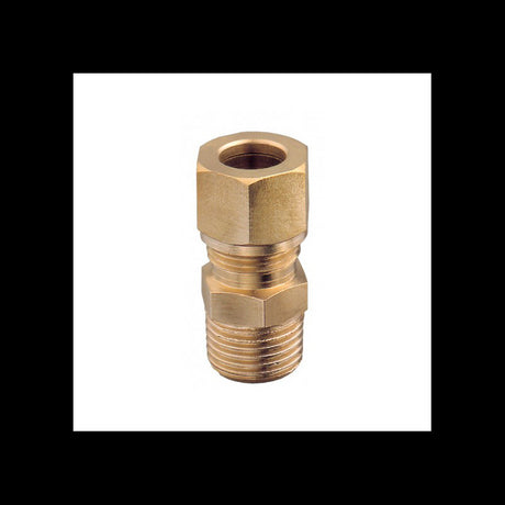 Guidi Raccordo Dritto Maschio 1/4 Pollice X8 1050.1/4X8