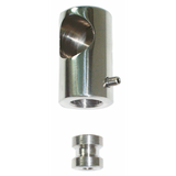 FNI Edelstahl-Anschlussklemme, Durchmesser 25 mm, rechts