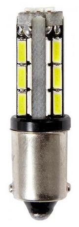 Bombilla LED de anillo 24V T4W 6000K Premium