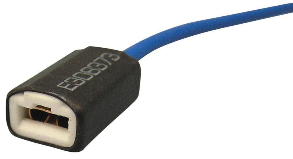 Conector cerámico de anillo para lámparas H1/H3 de salida recta