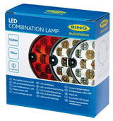 Ring Fanale a led 12-24V 95 mm stop e posizione trasparente
