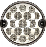 Ring LED light 12-24V 95 mm transparent rear fog light