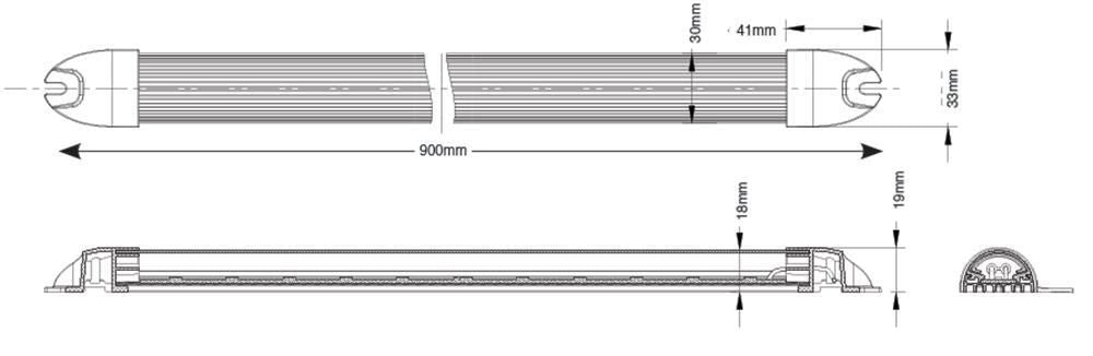 Ring Indoor Ceiling Light 36 LEDs 12-36V