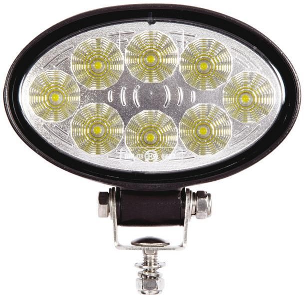 Ringförmige ovale LED-Arbeitsleuchte, 12–24 V
