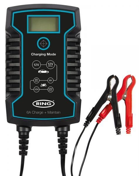 Ring SmartCharge 6/12V 6A Batterieladegerät und -erhaltungsgerät