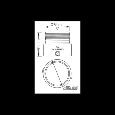 Plastimo Riduttore Ez Air 67914