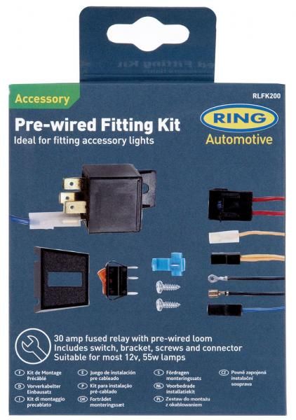 Ring Kit installazione elettrica fari