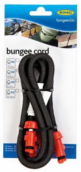 Correas elásticas para equipaje con anilla Bungeecljc 60 cm