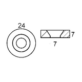 Tecnoseal Unterlegscheibe Zn Tohatsu 15/18 PS-5Maxi 01251