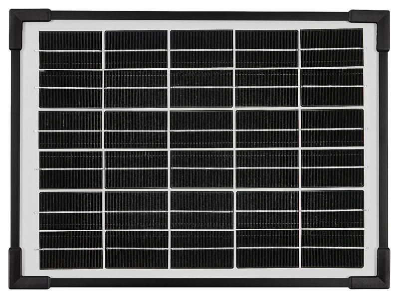 Mantenedor de batería de panel solar monocristalino Ring de 18 V y 10 W