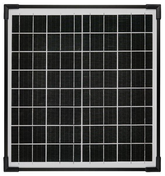 Mantenedor de batería de panel solar monocristalino Ring de 18 V y 20 W