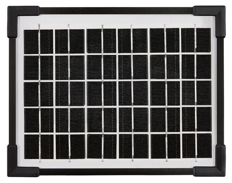 Mantenedor de batería de panel solar monocristalino Ring de 18 V y 5 W