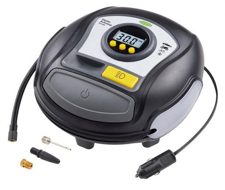 Ring Digitaler Kompressor 12V, programmierbar mit LED-Beleuchtung