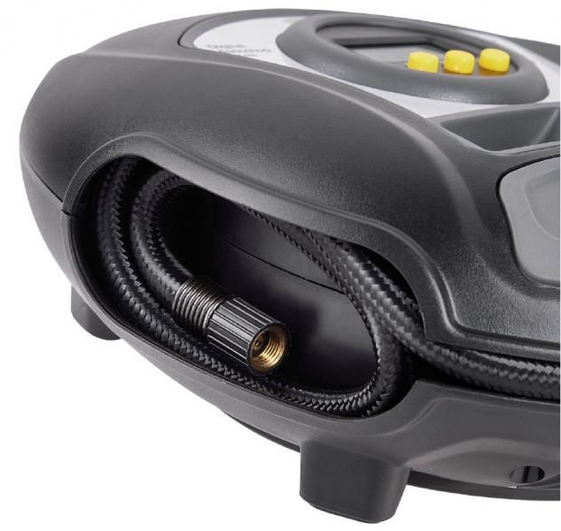 Ring Digitaler Kompressor 12V, programmierbar mit LED-Beleuchtung