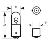 Ring Lampadina Truck Master 24V 4W T4W