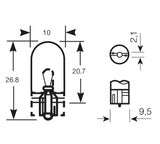 Ring Lampadina Truck Master 24V 3W W3W