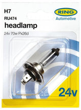 Bombilla de anillo 24V 70W H7